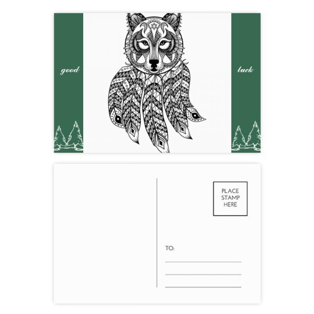 Cartes postales raton laveur calme bébé DIYthinker 20pcs - 4