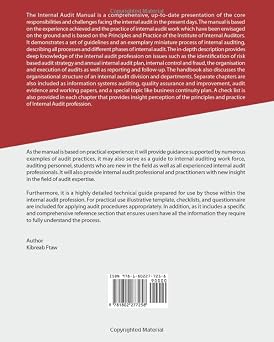 Comprehensive Manual of Internal Audit Practice and Guide: The Most Practical Guide to Internal Auditing Practice