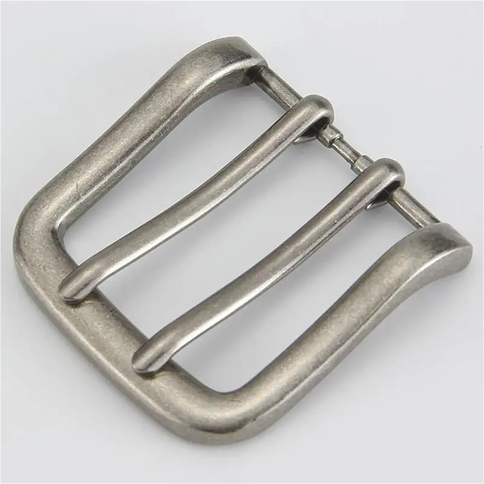 12pc 40mm Metal Double Pin Belt Buckle para Cinturones