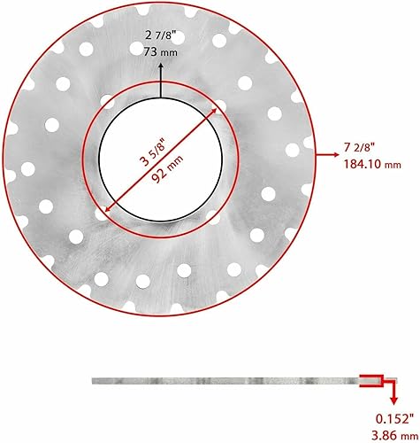 Miniatura 2 de Para Polaris Scrambler 400 2x4 2001 2002 Pinza delantera izquierda/derecha con disco de freno Mod-ZTF1-5389