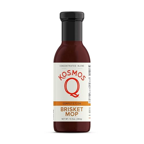 Kosmos Q Brisket MOP Dulce Savory Beef Brisket Marinade Mejor fregona de carne de barbacoa humedad sabor y ternura Condimento y adobo