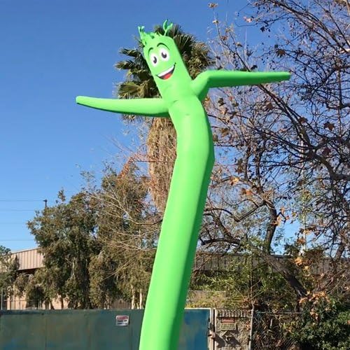 Miniatura 2 de Marioneta de baile inflable de 20 pies de altura para hombre con aire acondicionado para exteriores (solo accesorio para títeres)  Feather Flag