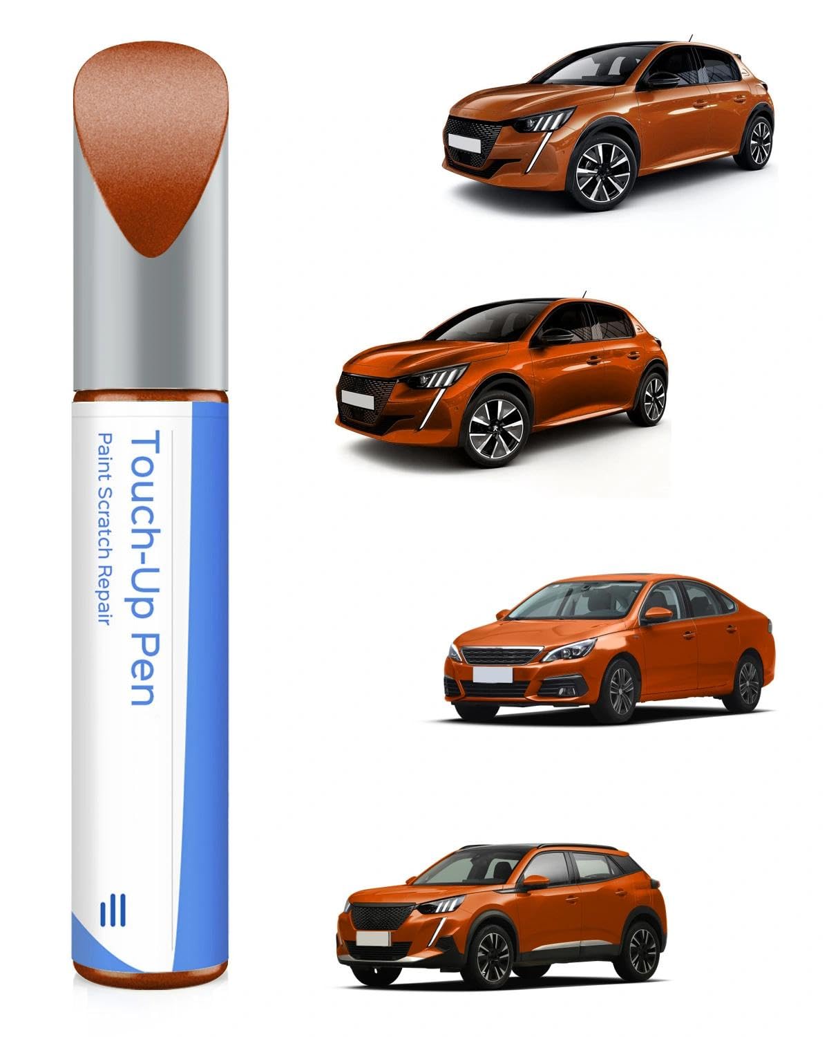 Pintura de retoque EVL Gris Platinium para Peugeot Exact Match - Reparación de arañazos y desconchones — view 15