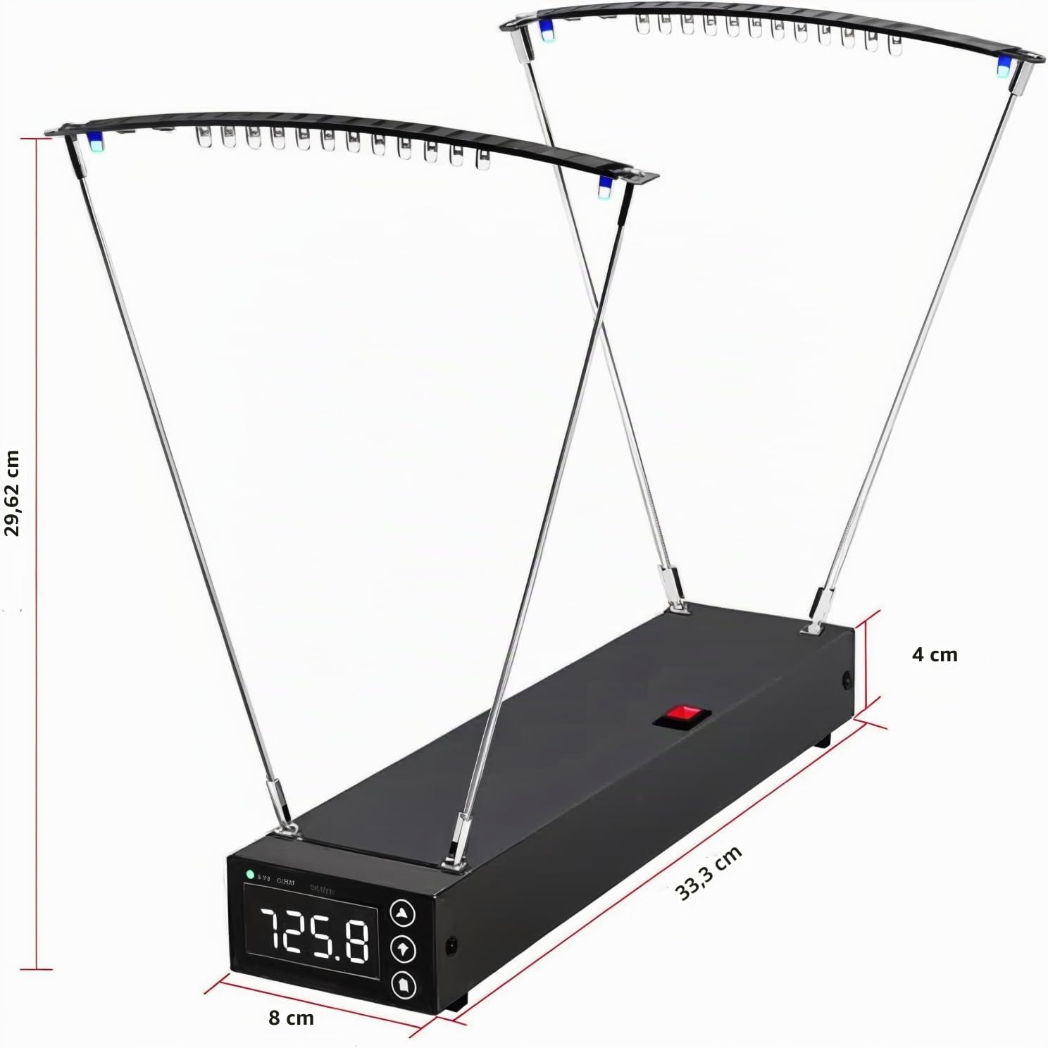 Misuratore di velocità, cronografo balistico per fucili, tester di velocità di precisione con schermo LCD FPS MPS misura per tiro con l'arco freccia