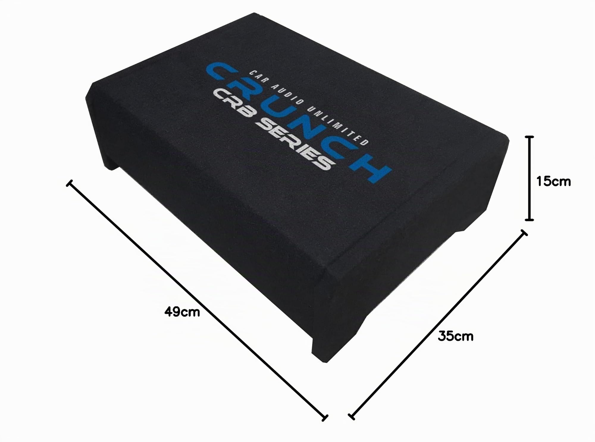 Crunch CRB200-20cm Bassrefex Downfire System Subwoofer Gehäuse