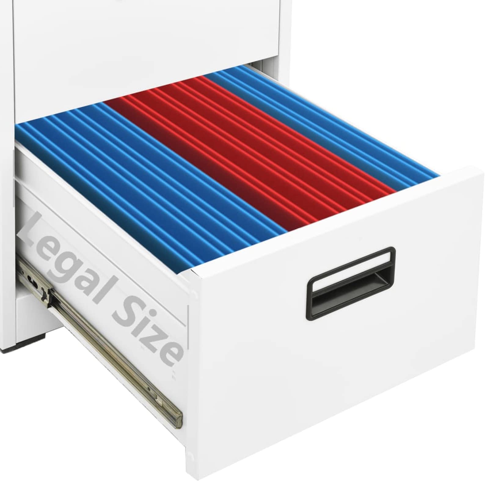 Gecheer Arrmadio,Classificatore,Cassettiera,Schedario,Archvio,per Ufficio,con 4 Cassetti,in Metallo,46x62x133 cm