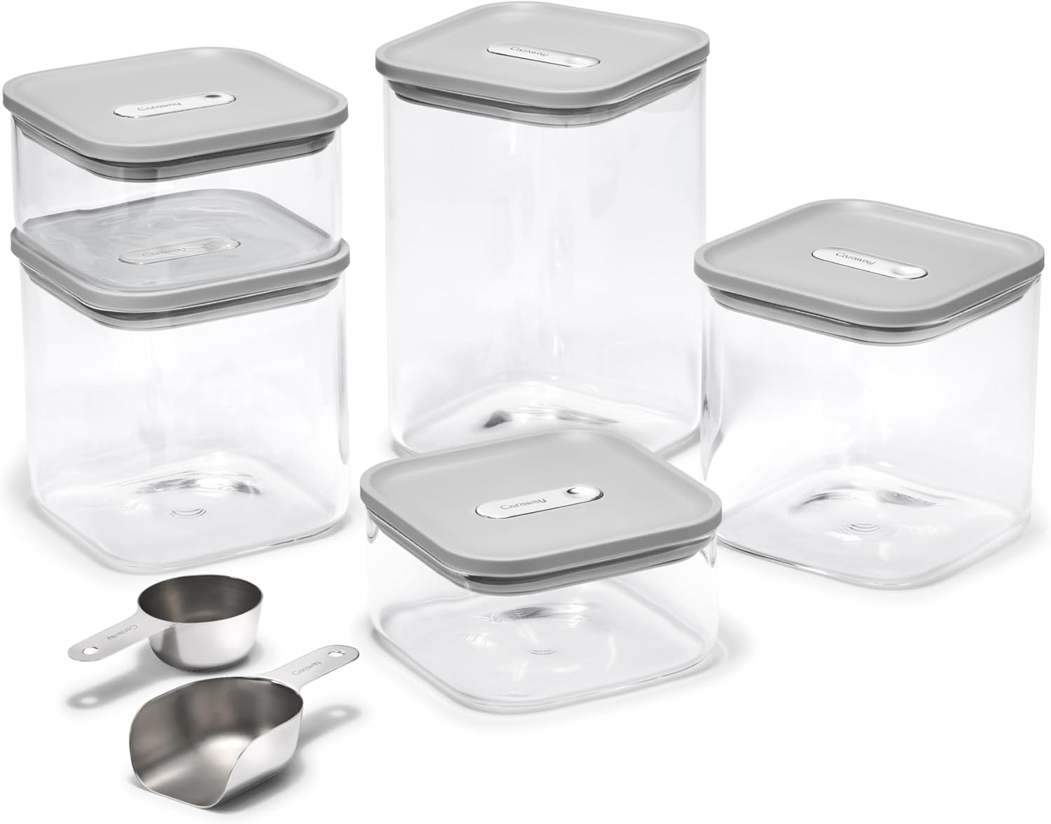 Caraway 14-Piece Glass Airtight Food Storage Containers with Lids