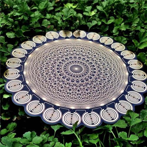 Sacred Geometry Resonance MWO, Multi-Wave Oscillator Tesla Coil, with 240mm Schumann Resonance 7.38 Hz Plate, MWO Technology Energy Antenna That Receives Energy and Transmits Specific Frequencies