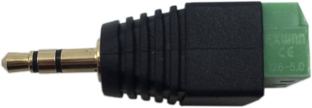 Amazon.com: CERRXIAN 3.5mm 3 Pole Stereo Audio Video Male to 3