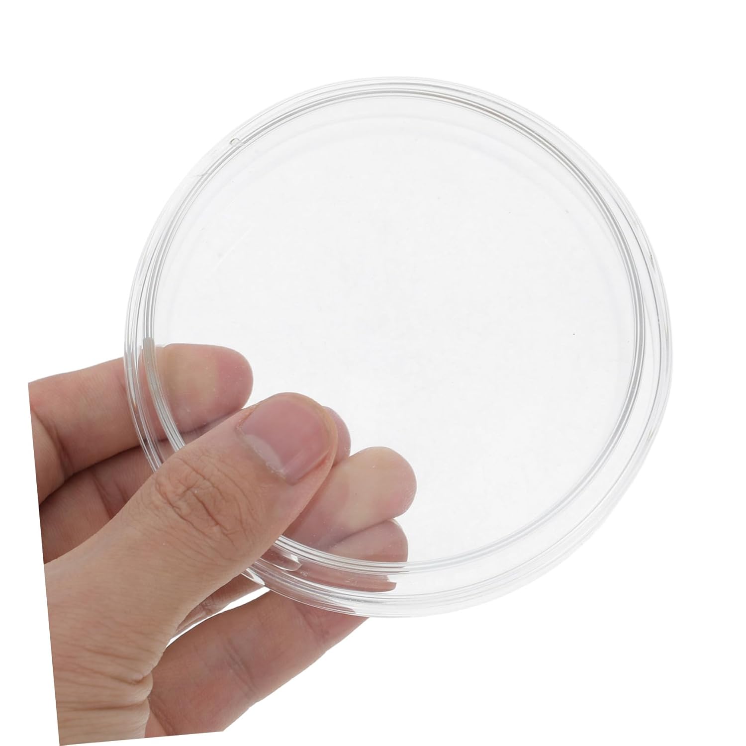 10pcs Lab Glass Petri Dishes Reusable Culture Plates Microbiology Instrument Science Educational Tool