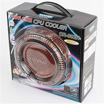 Amazon | Nofan CR-80EH銅製IcePipe 80WファンレスCPUクーラーGG585