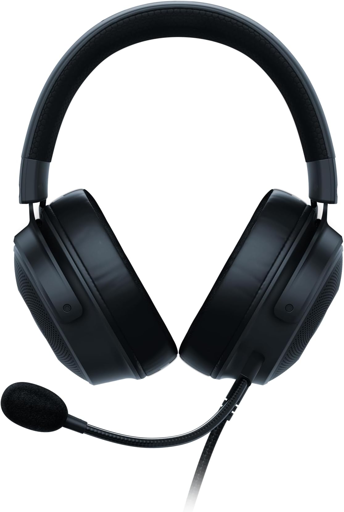 Razer kaira x wired headset for playstation 5, pc, mac & mobile devices: triforce 50mm drivers - hyperclear cardioid mic - flowknit memory foam ear cushions - on-headset controls - white/black