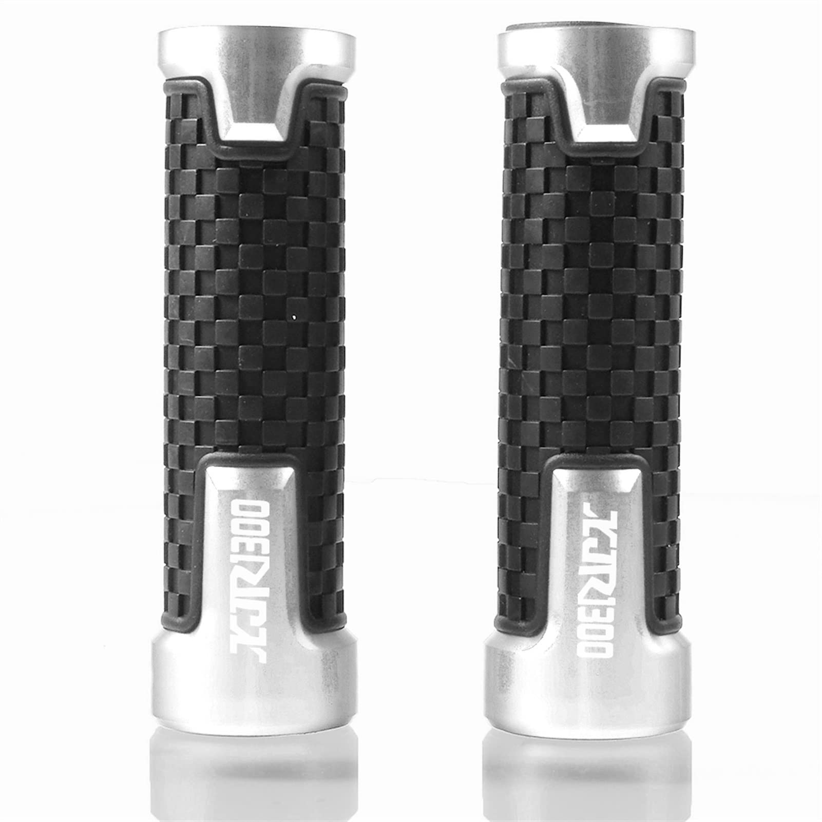 Poignées de guidon moto argent haut de gamme 7/8'' pour XJR 1300