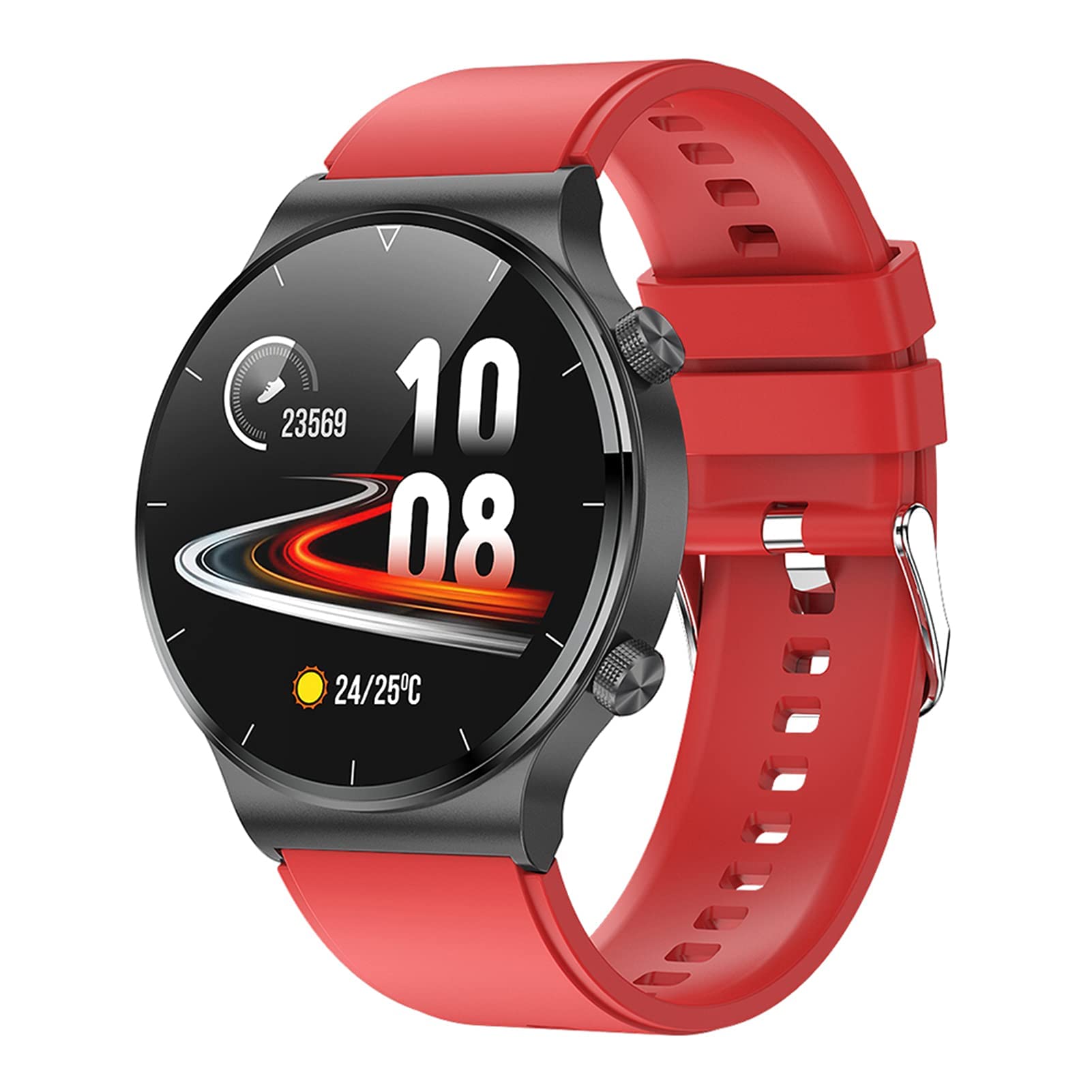Inteligentny zegarek dla mężczyzn W pełni dotykowy ekran z trybami sportowymi Smartwatch Pulsometr Licznik snu Licznik aktywności Śledzenie aktywności IP68 Wodoodporne Inteligentne zegarki dla