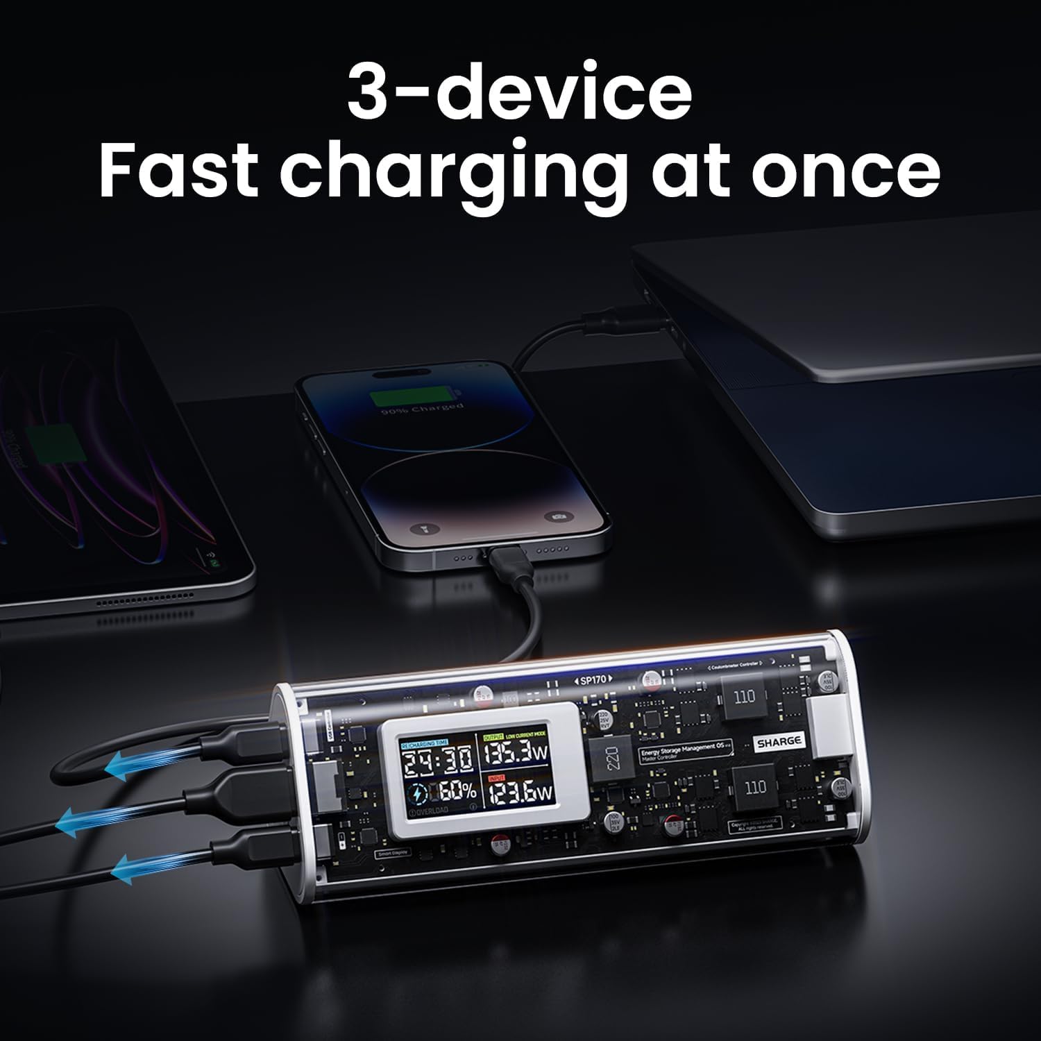 Shagreek 170 Power Bank& 100W Charging Station Bundle