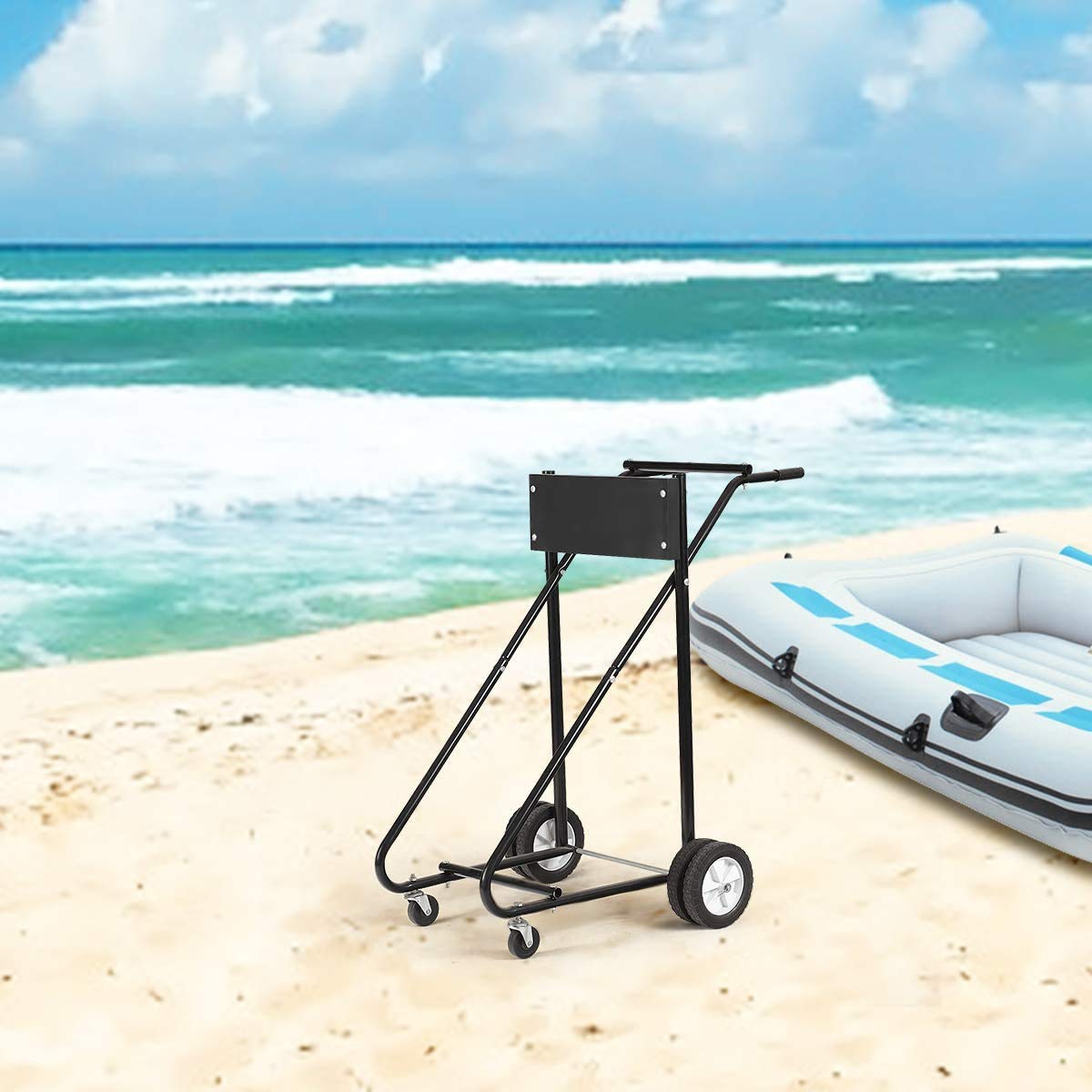 Buy ReunionG Outboard Boat Motor Stand, 315 LBS HeavyDuty Outboard