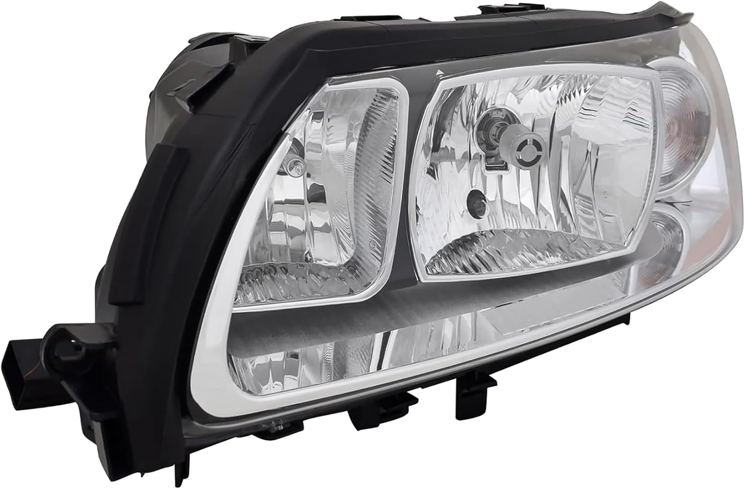 ALLIGATOR AUTO LIGHTS Headlight Assembly Compatible with Volvo V70, XC70 2005 2006 2007, with Bulbs, Halogen Headlamp Pair, Left&Right Sides, DOT/SAE Compliant
