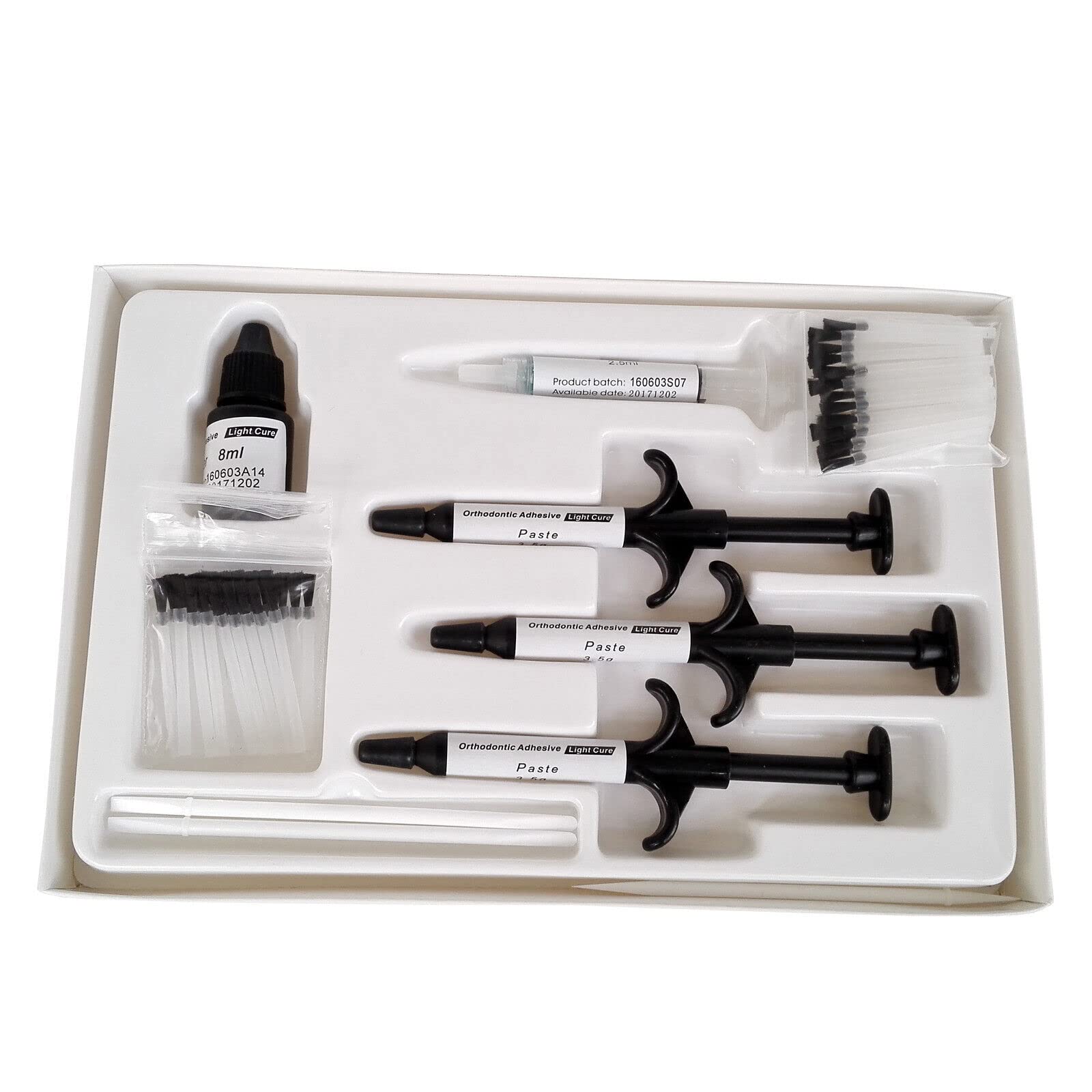 Sino Dental Group Orthodontic Brackets Glue Braces Bonding Light Cure Adhesive Primer (Standard Pack)