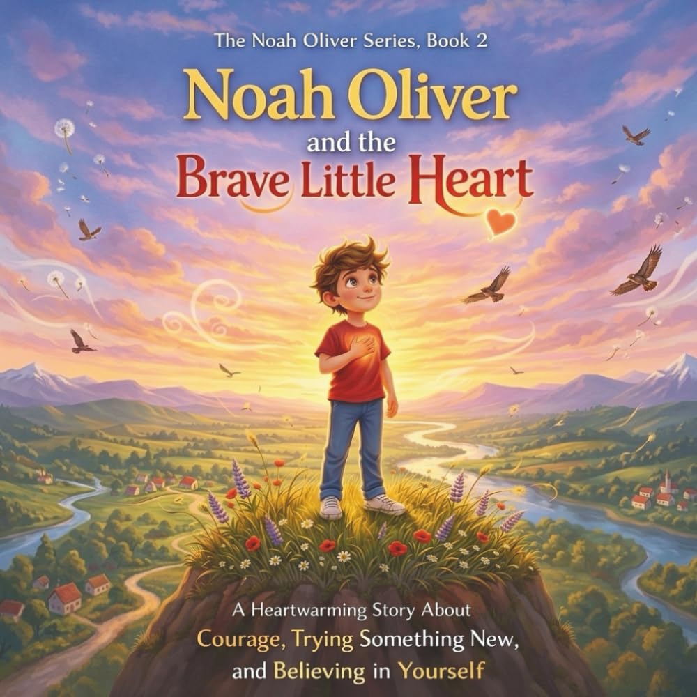 Noah Oliver and the Brave Little Heart: (The Noah Oliver Series, Book 2) A Heartwarming Story About Courage, Trying Something New, and Believing in Yourself (The Noah Oliver Adventures Series)
