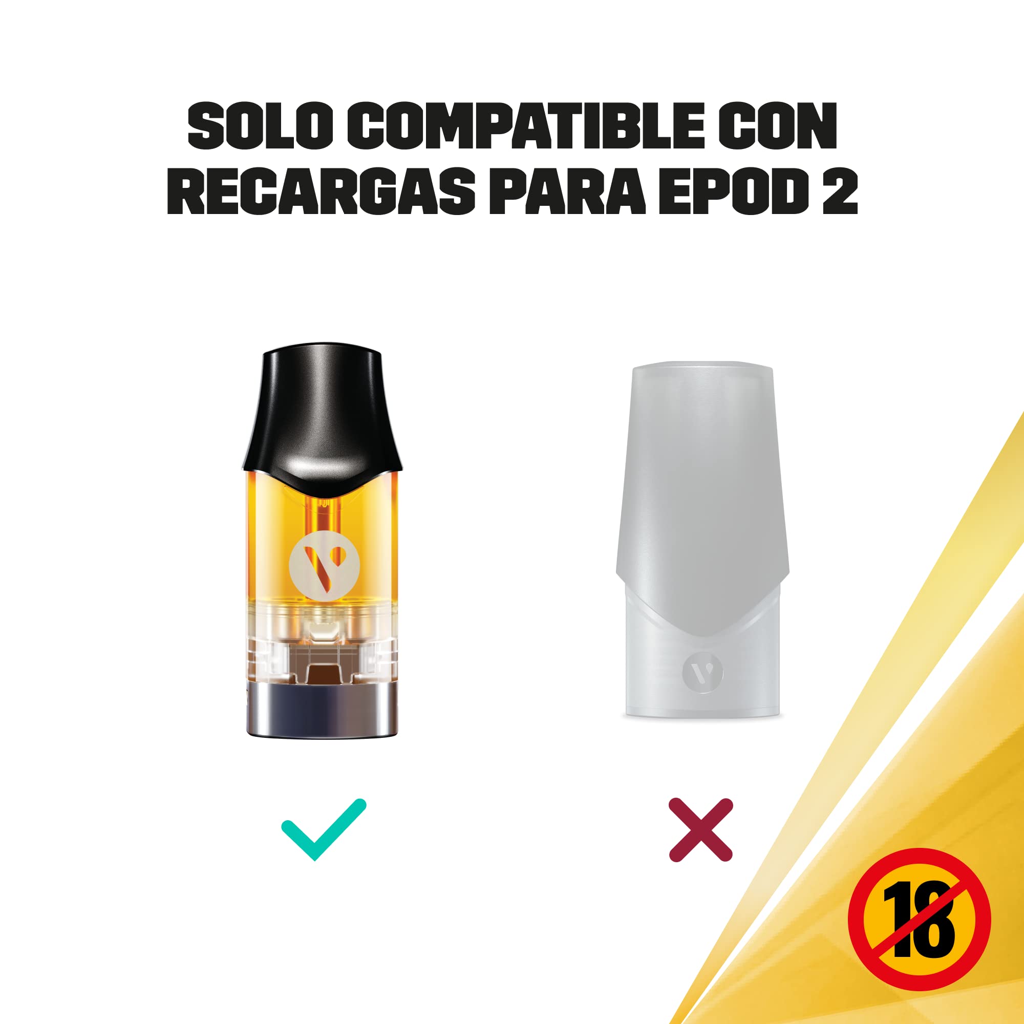 vuse epod amazon Vuse Go Creamy Tobacco Disposable ePod (Non-Refundable. Non-Returnable.) |  Smoking Accessories | Household | All Departments main image 0