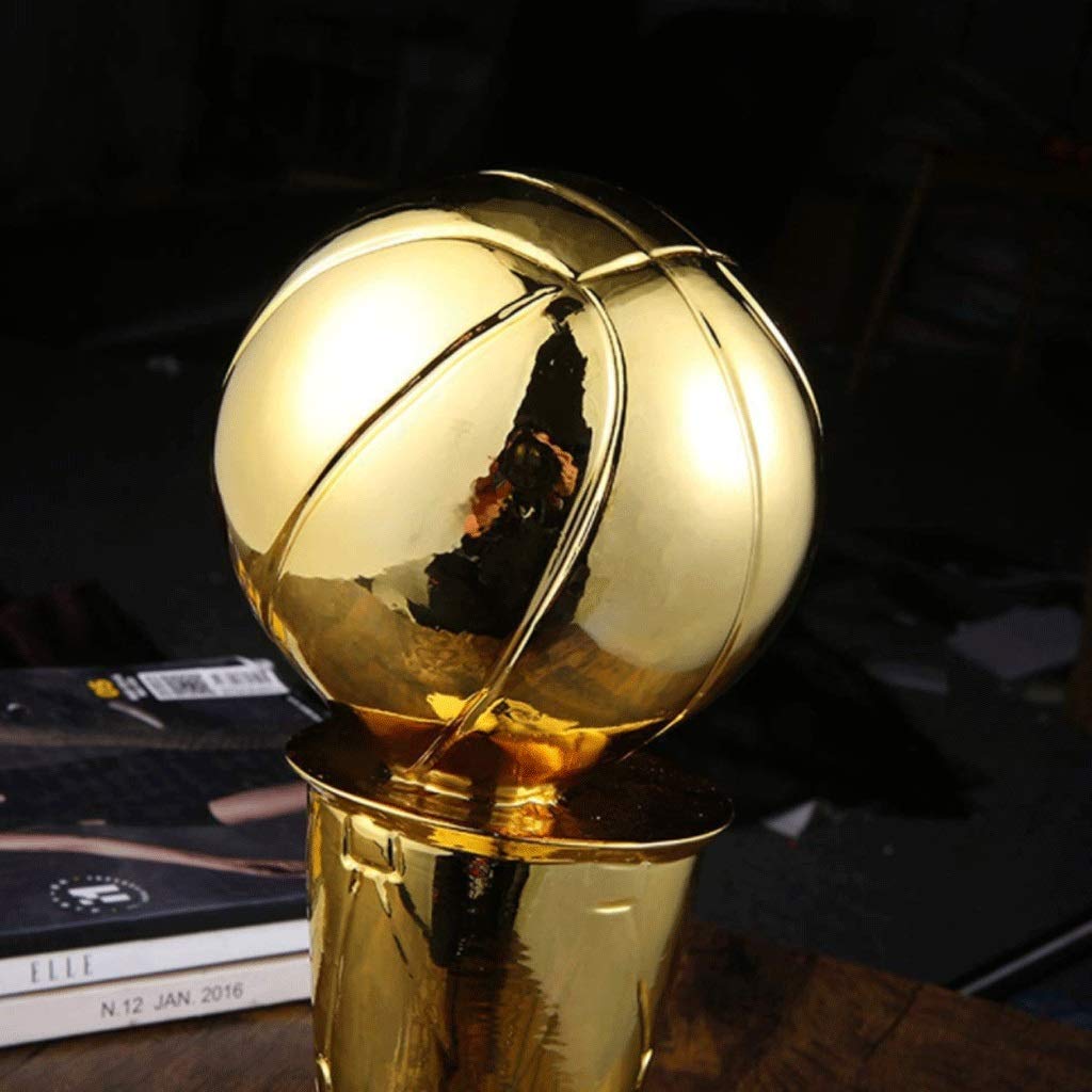 Pokal für Meisterschaft, Basketball, Gedenktrophäe, Kunstharz, Pokal, Modell, Pokal, Sportspiel, Größe: 45 cm