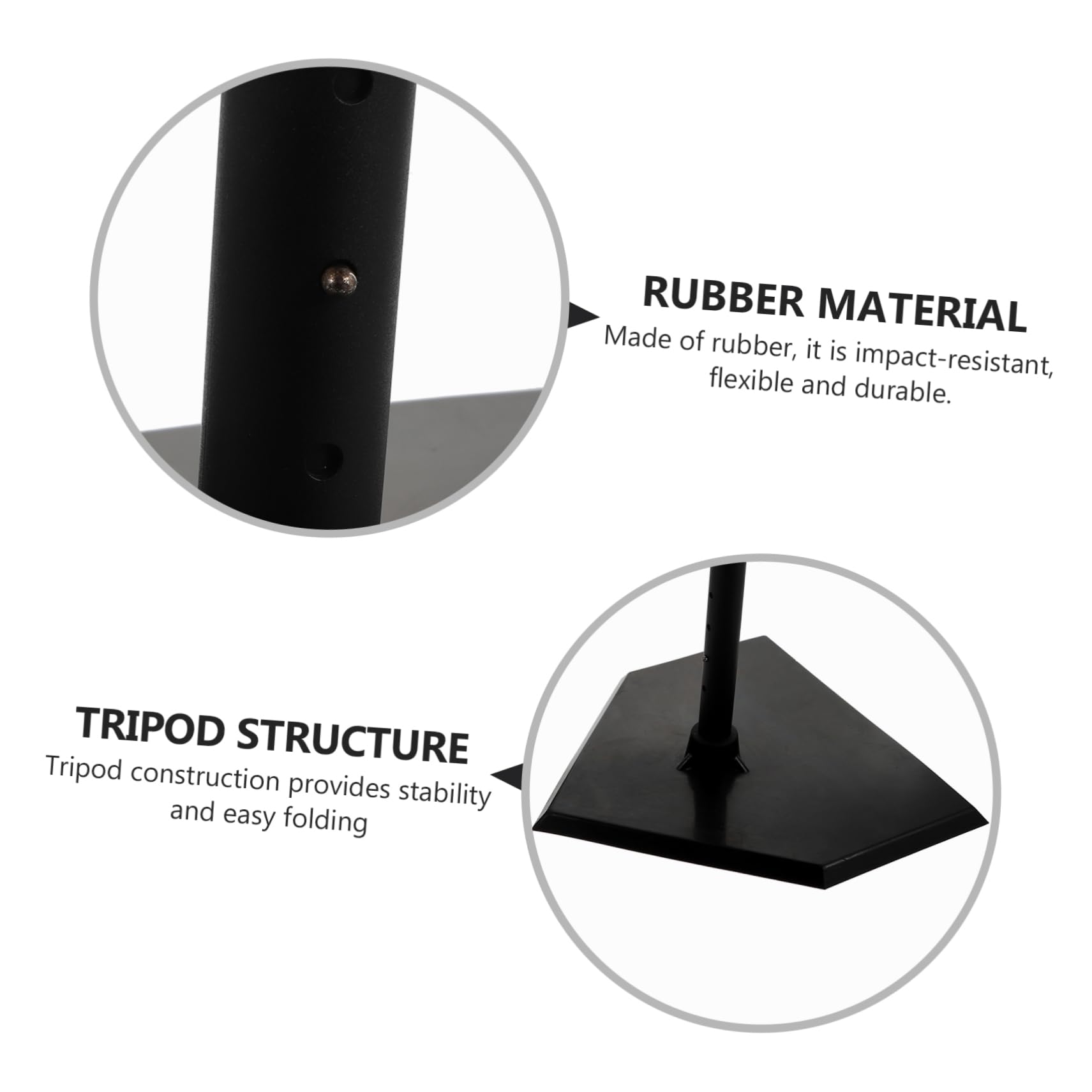 balacoo 5-Hole Baseball/Softball Batting Stand Stable for Boys and Girls/Adults Practice Tool Compact Outdoor Seat Trainer