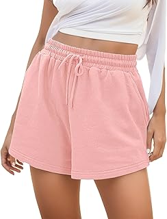 Jungen Shorts 152 - Pantalones cortos para correr para mujer, cintura elástica, pantalones deportivos de yoga