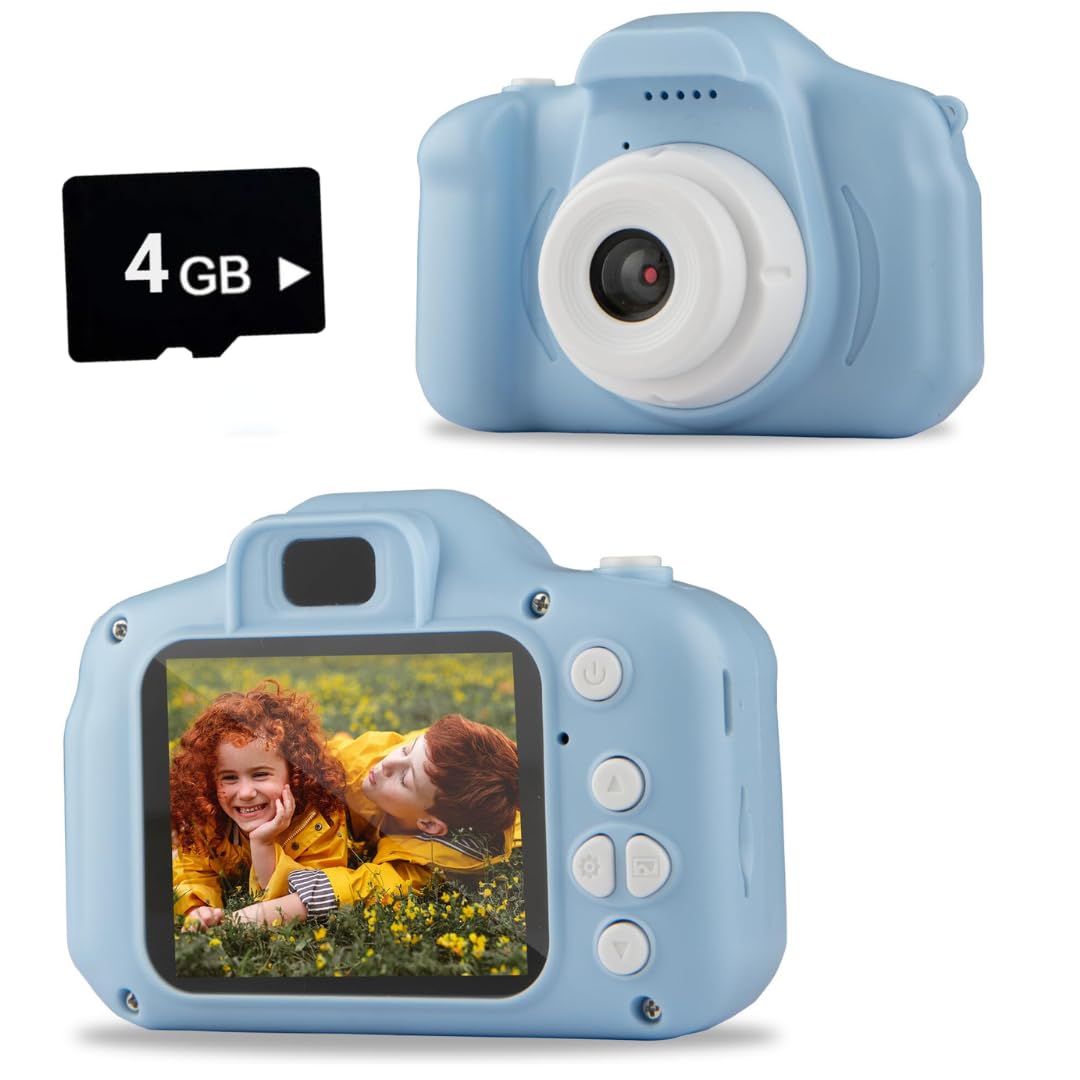 CATBAT Kids Camera Toys for Fun with HD Digital Video and Photography Camera, for Toddler Age of 3-10 Years Old Children’s, Gift for Kids (Blue 4GB SD Card Included) (B0CQXDCSP6) Amazon Price History, Amazon Price Tracker