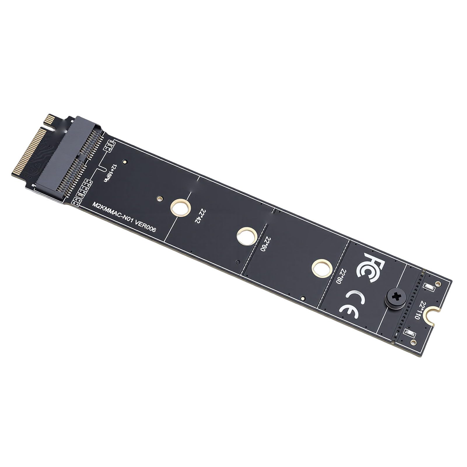 Karta Konwertera High Speed ​​12 16 Pin SSD na M.2 KEY-M do Laptopa z Systemem OS X 2013-2017 Plug and Play, dla Użytkowników Pro i Air