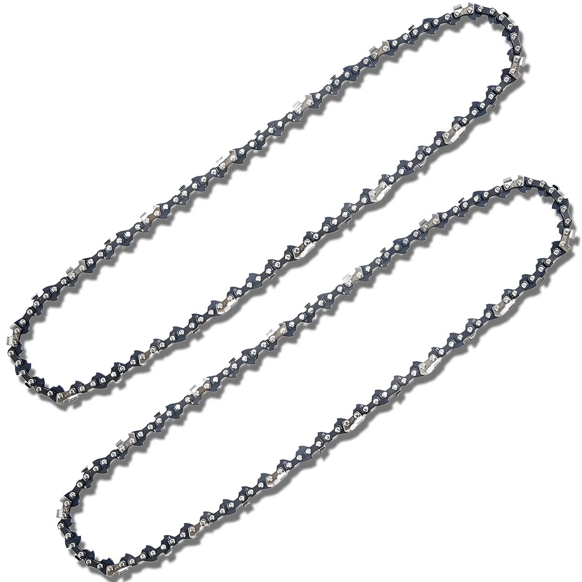 Qiuwanzia 18-Inch Chainsaw Chain for Husqvarna, for Hyundai 550XP 346XP 359 for Efco 72 Drive Links Pitch 0.325in/8.2mm, Gauge 0.058in/1.5mm for Chainsaws Sized 38-62cc Home Gardening Tree Pruning