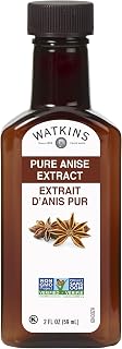 Watkins Pure Anise Extract, Non-GMO, Kosher, 59 ml, 1 Count