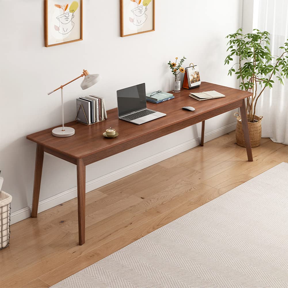 シンプル木製 長方形テーブル デスク デスク 文机 センターテーブル 幅90cm×45cm 長方形 シンプル