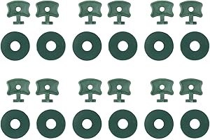 100Pcs Greenhouse Plastic Clips for Insulation and Bubble Netting Wrap Secure