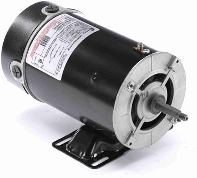 Century AO Smith Electric Above Ground, Two-Speed.75 / .10HP, 3450/1725RPM, 115V, 8.8/2.6 AMPS, 1SERVICE Factor, Through Bolt Flange