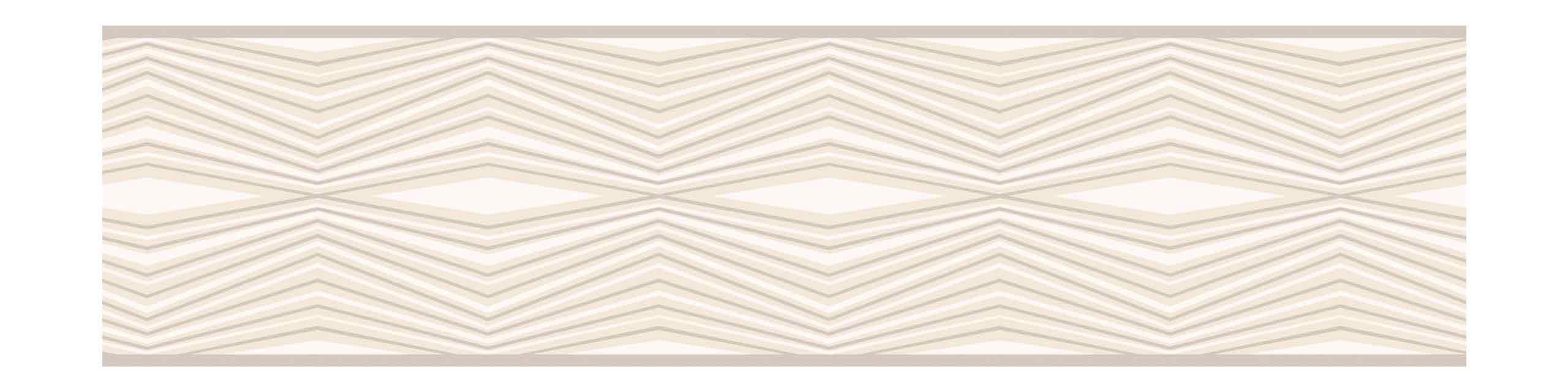 Cenefa de ilusión óptica BG1694BD para decoración elegante de pasillos