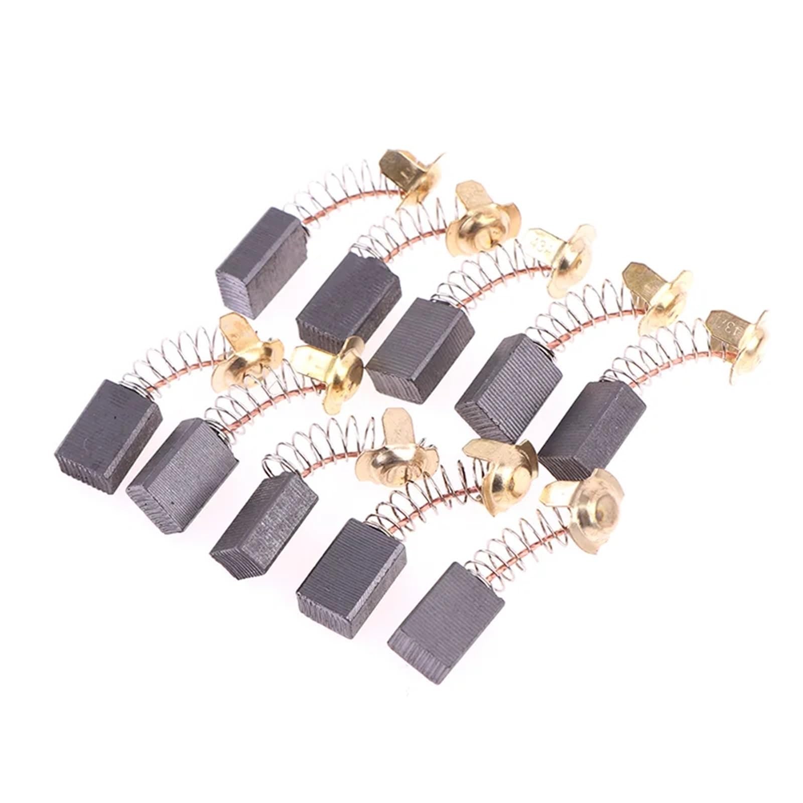 Wymiana szczotek węglowych 100 szt. Szczotek do szlifierki kątowej 7mm X 11mm 17mm Części zamienne silnika elektronarzędzi