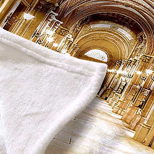 Couverture Polaire en Flanelle Microfibre Luxe Impression 3D - 6