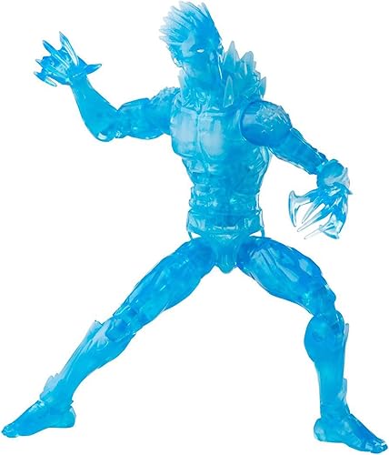 Miniatura 5 de Hasbro Marvel Legends Series - Figura de acción de Iceman de 6 pulgadas, diseño prémium, 1 figura, 2 accesorios y 2 piezas de construcción