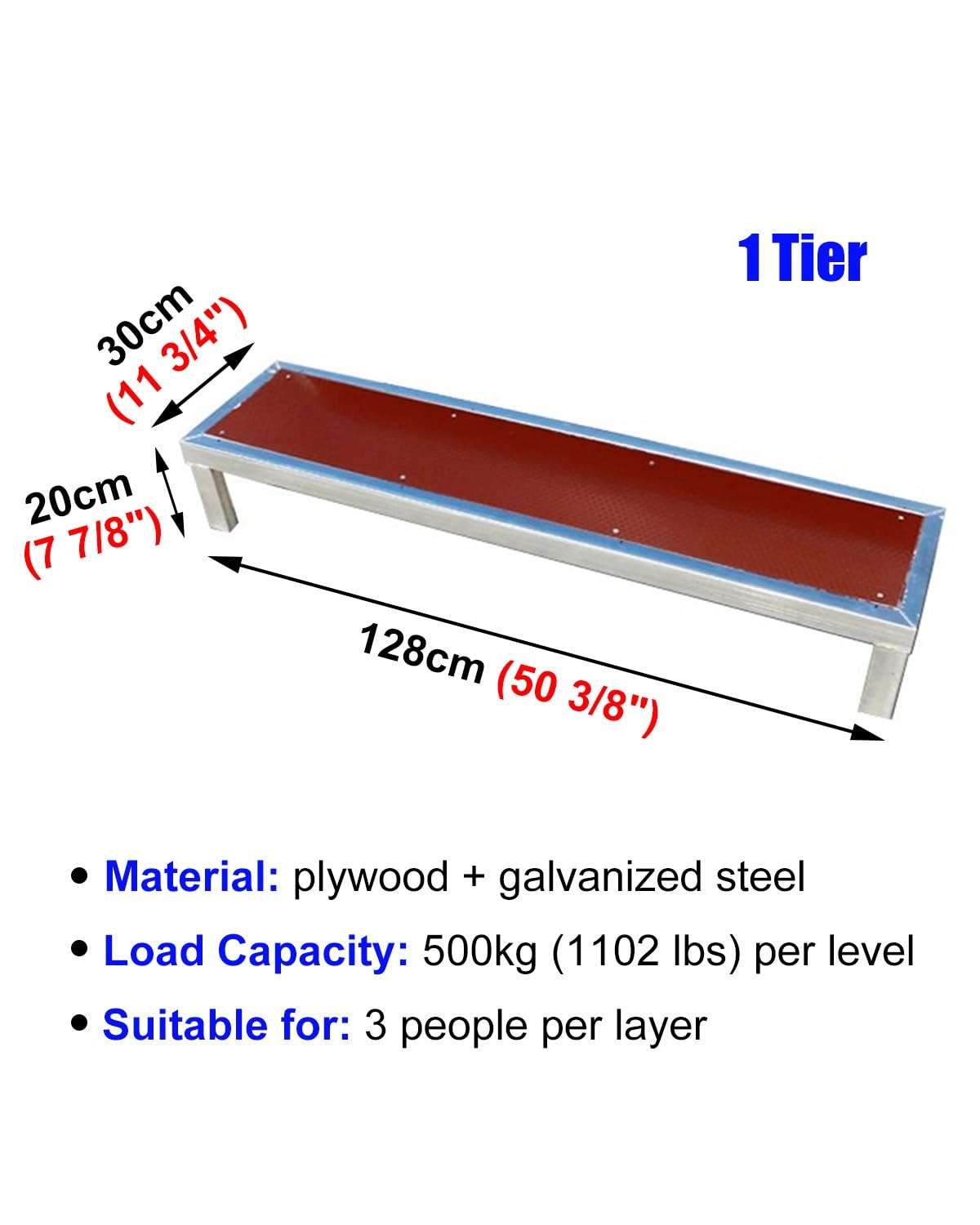 Plataforma de elevadores corales antideslizantes, construcción de madera contrachapada resistente y acero galvanizado, ideal para cantar coros, ceremonias de boda y fotografía de grupo