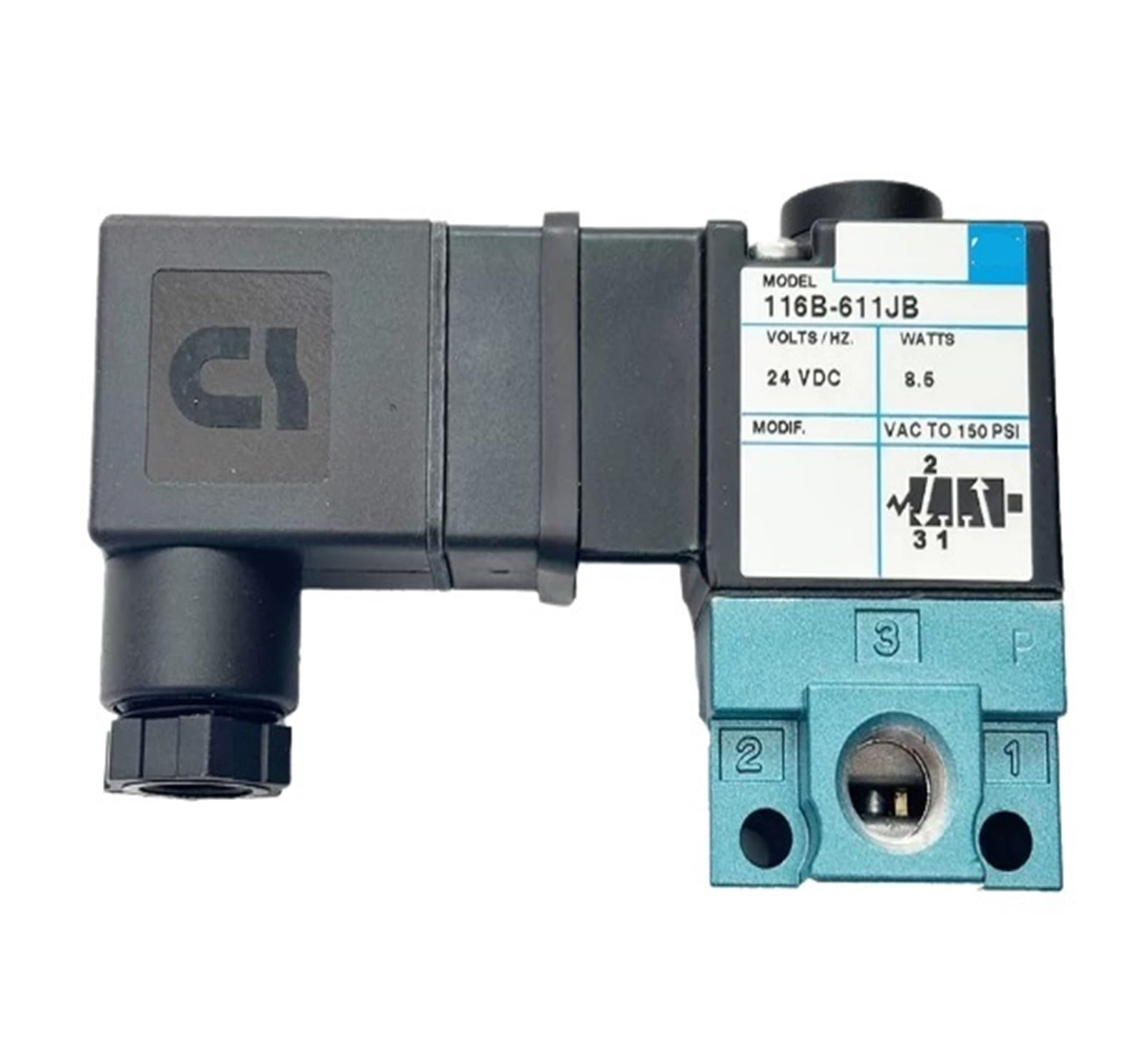 Électrovanne 111B pneumatique pour distribution d'air comprimé