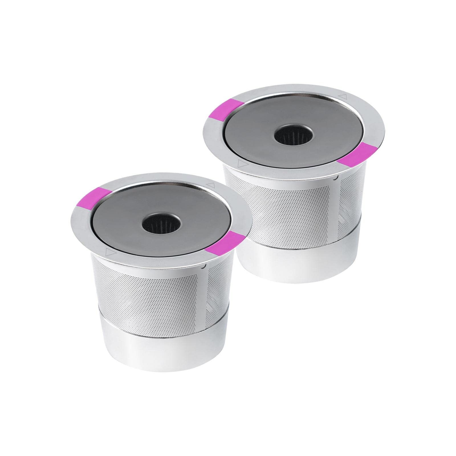 2 Pieces Reusable Coffee Pod Capsule Single Serve for Coffee Makers Two Single Holes | Home & Garden | Food & Beverages | Coffee | Coffee Pods & K-Cups