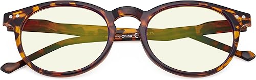 Gafas de computadora para mujer redondas ovaladas con filtro de luz azul lentes de lectura para mujer