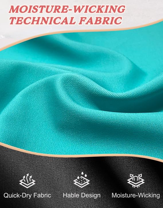 Women's Plus Size Rash Guard Swim Shirt UPF50+ Short Sleeve Sun Protection with Pockets | Tagless, Tummy Control & Mesh Vents3