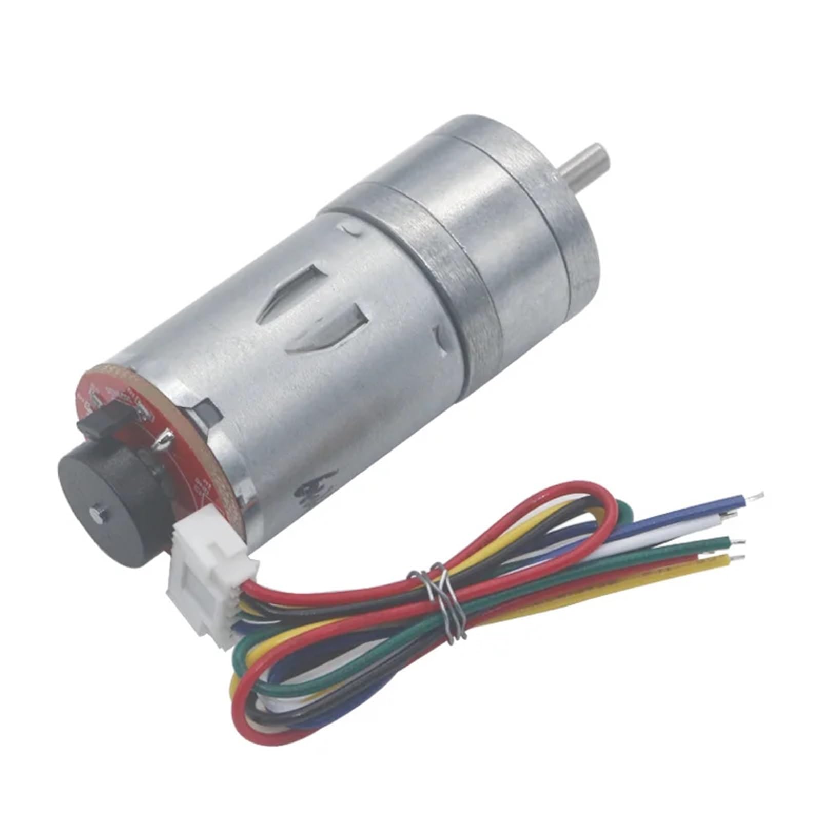 JGA25-370B High Torque DC 6V 12V 24V Getriebemotor mit Encoder 1St(16rpm,6V)