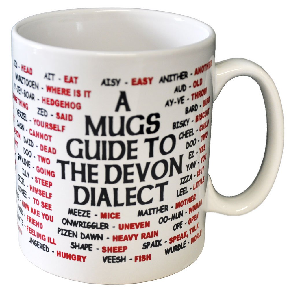 personalised4uDevon Dialect Ceramic Coffee Mug