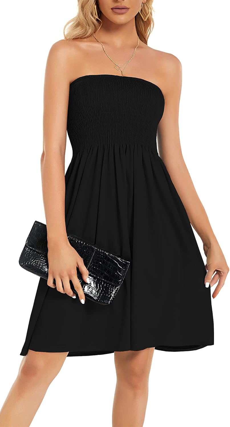 Strapless Summer Dress