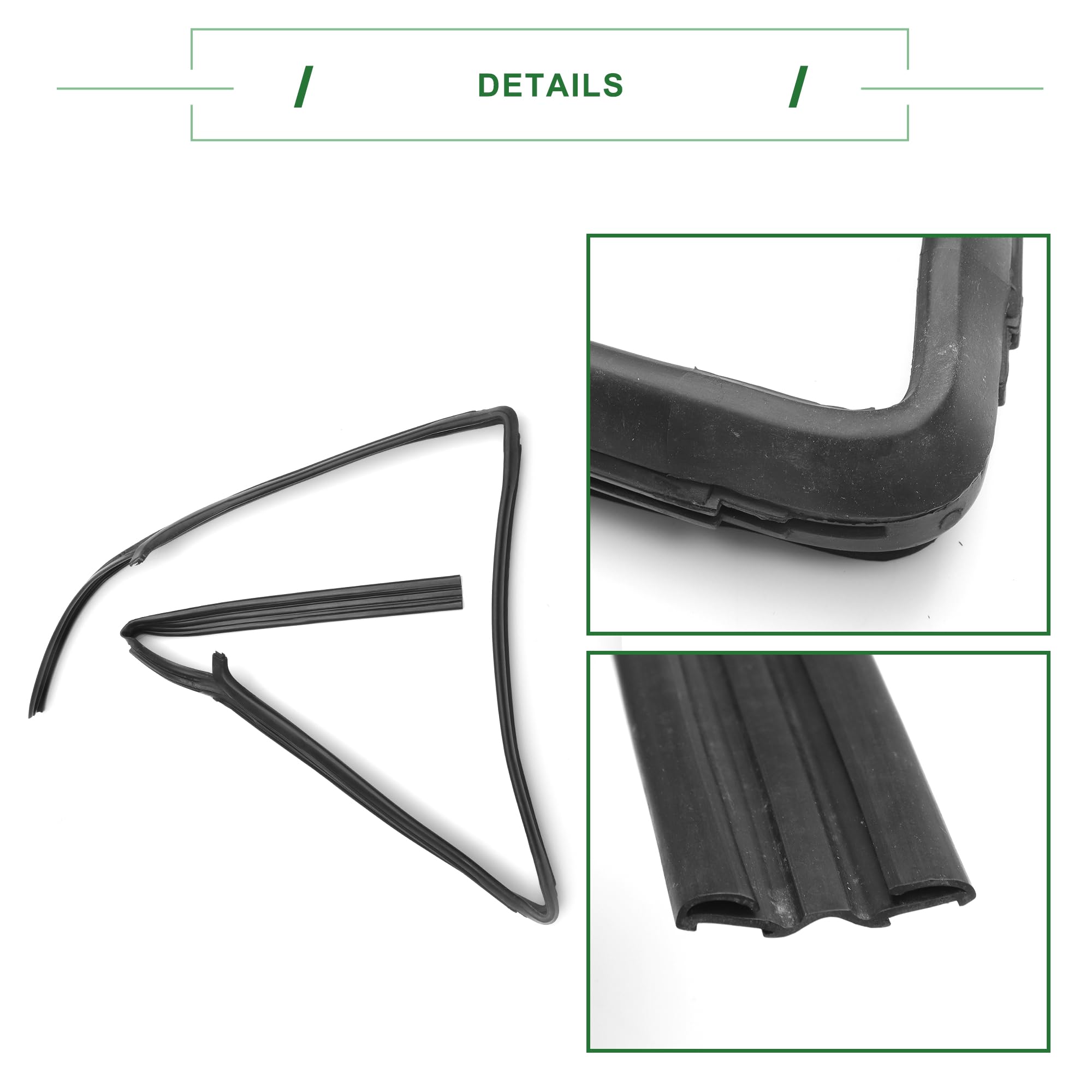 Amazon.co.jp: Motoforti ドアウィンドウランチャンネルシール