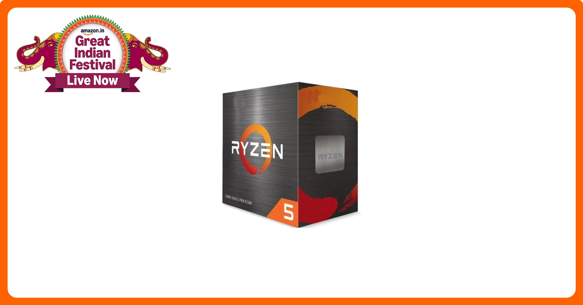 新品 AMD Ryzen 5 5600 CPU 本体 Amazon | AMD Ryzen 5 5600, with Wraith Stealth Cooler 3.5GHz