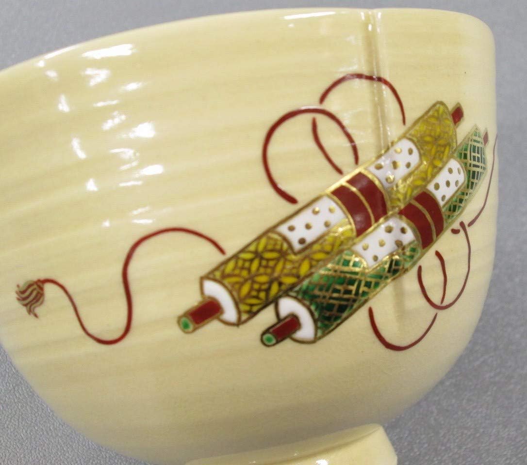 リトルスター様　粟田焼　名工　鍵屋　安田浩人　鍾馗ノ絵茶碗 現品限り】粟田焼 鍾馗ノ絵 茶碗 *安田浩人* 端午にも