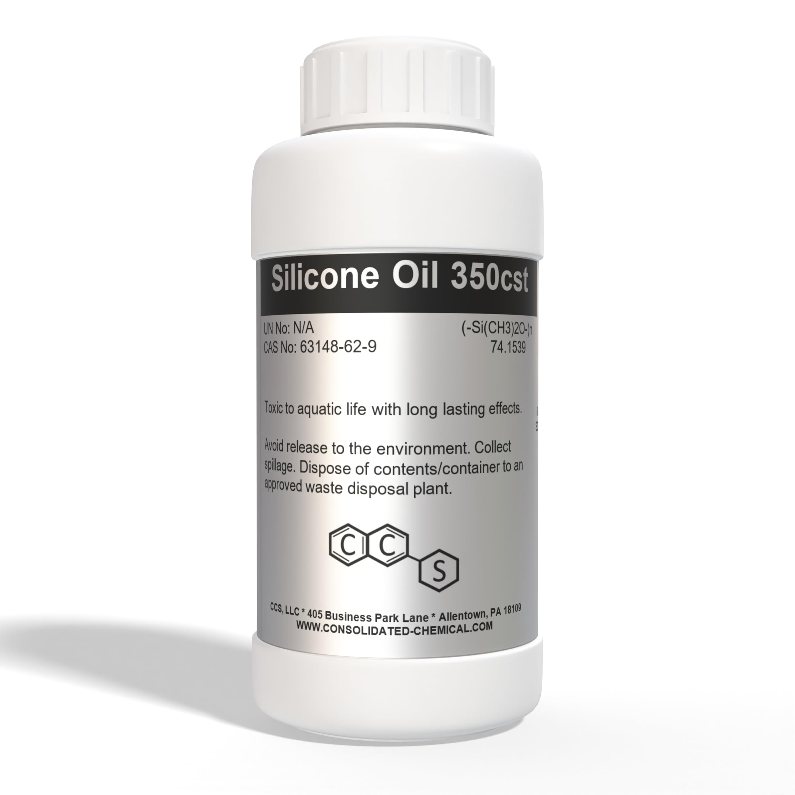 Silicone Oil 350 CST | Premium-Quality Lubricant for Industrial, Automotive, and Cosmetic Applications - 1000mL (32 Fl Oz)